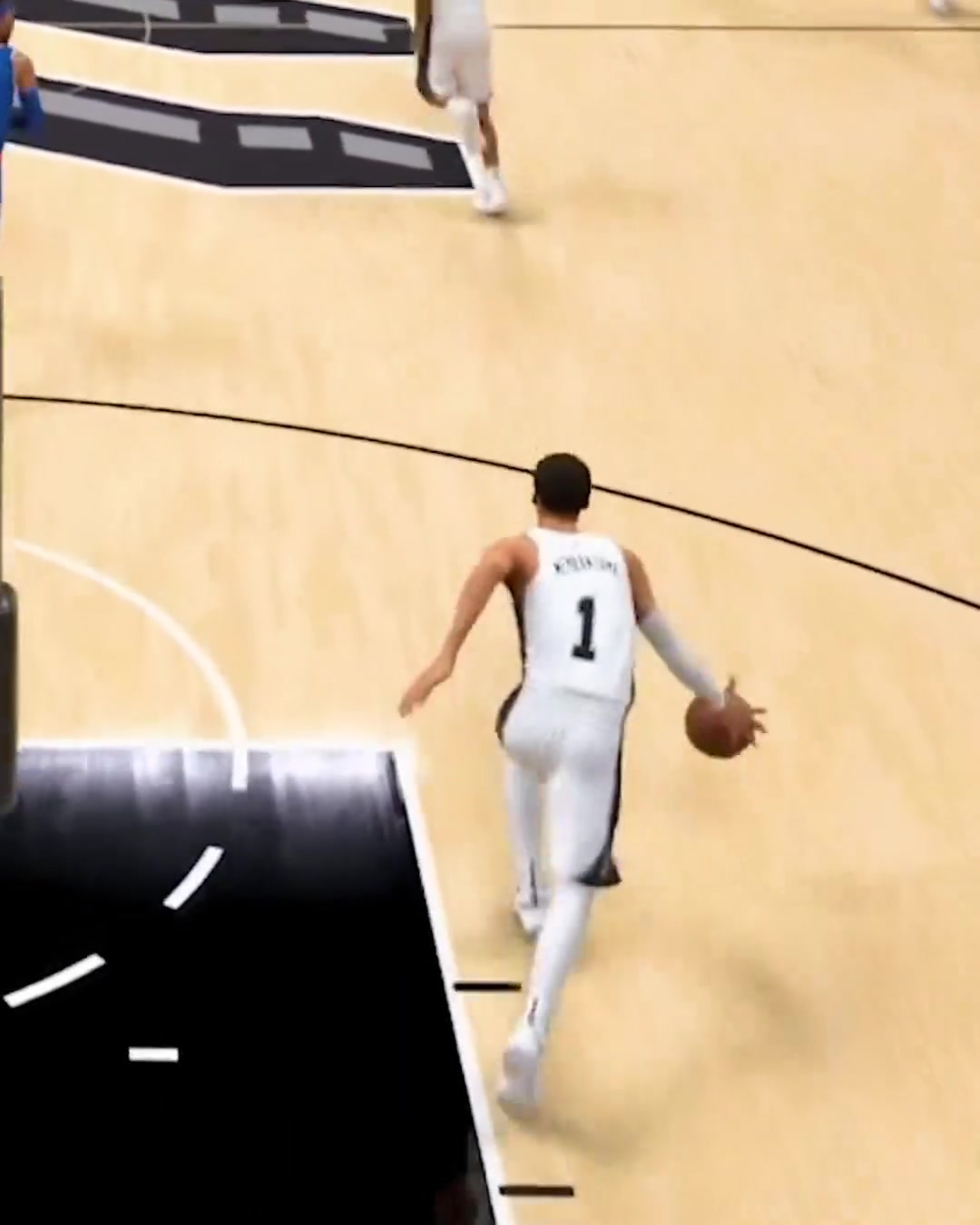  NBA2K里的文班简直无所不能！